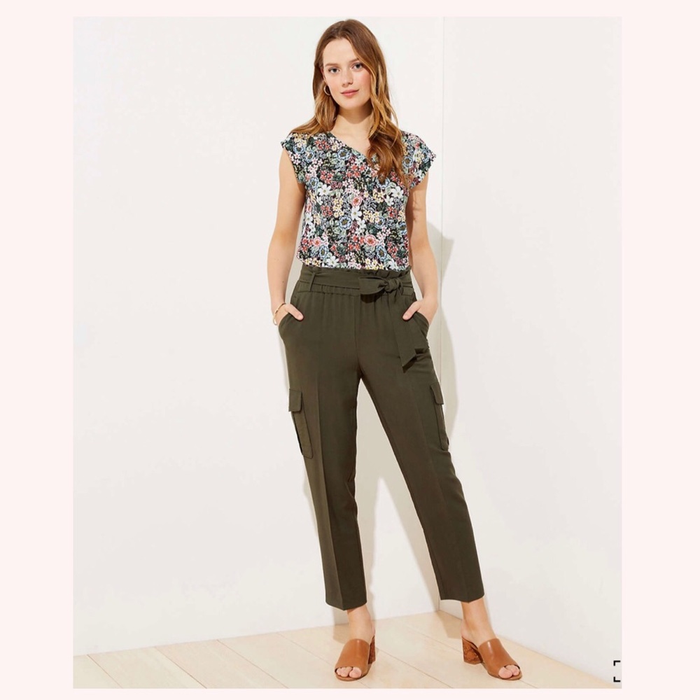LOFT Fluid Pull On Cargo Pants